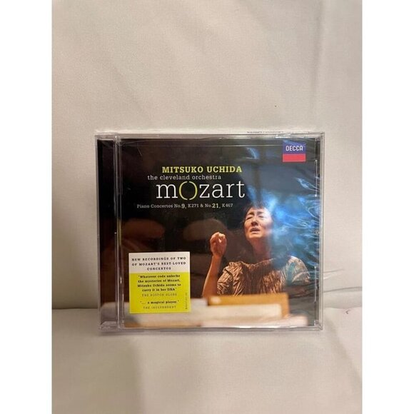 Mitsuko Uchida Mozart Piano CD Concertos No 9, K271 & No. 21 K467 Sealed NEW - Picture 1 of 3